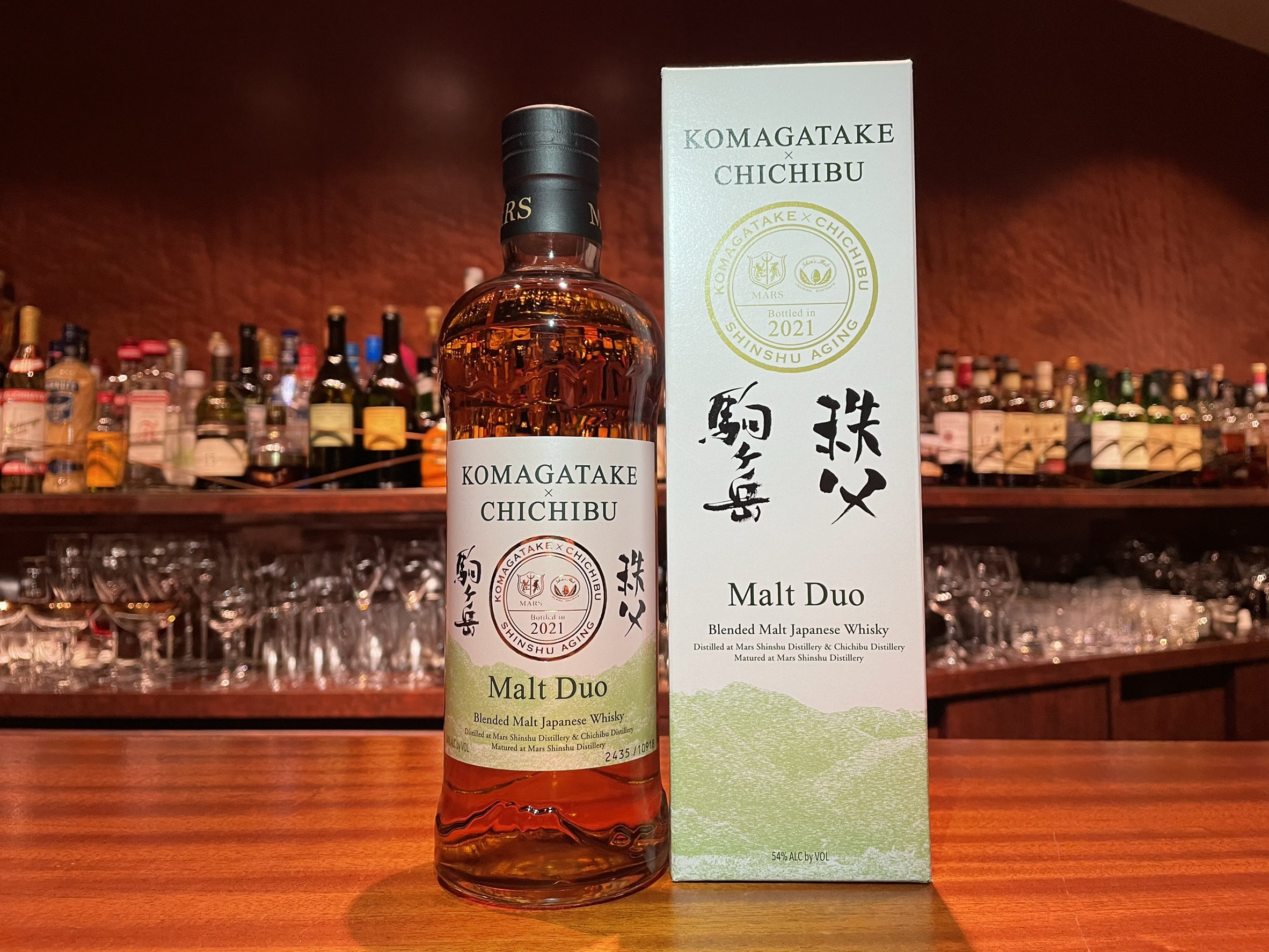 本坊酒造 マルス信州蒸溜所 モルト デュオ 秩父×駒ヶ岳2021 【公式通販】