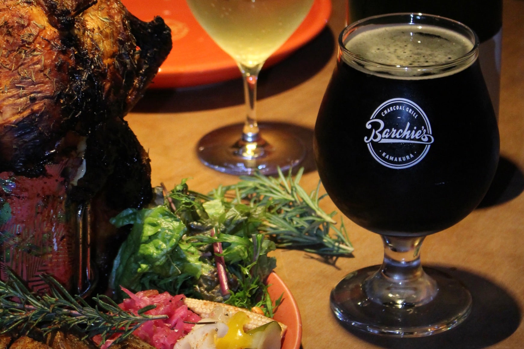 Barchie's LOGO チューリップグラス