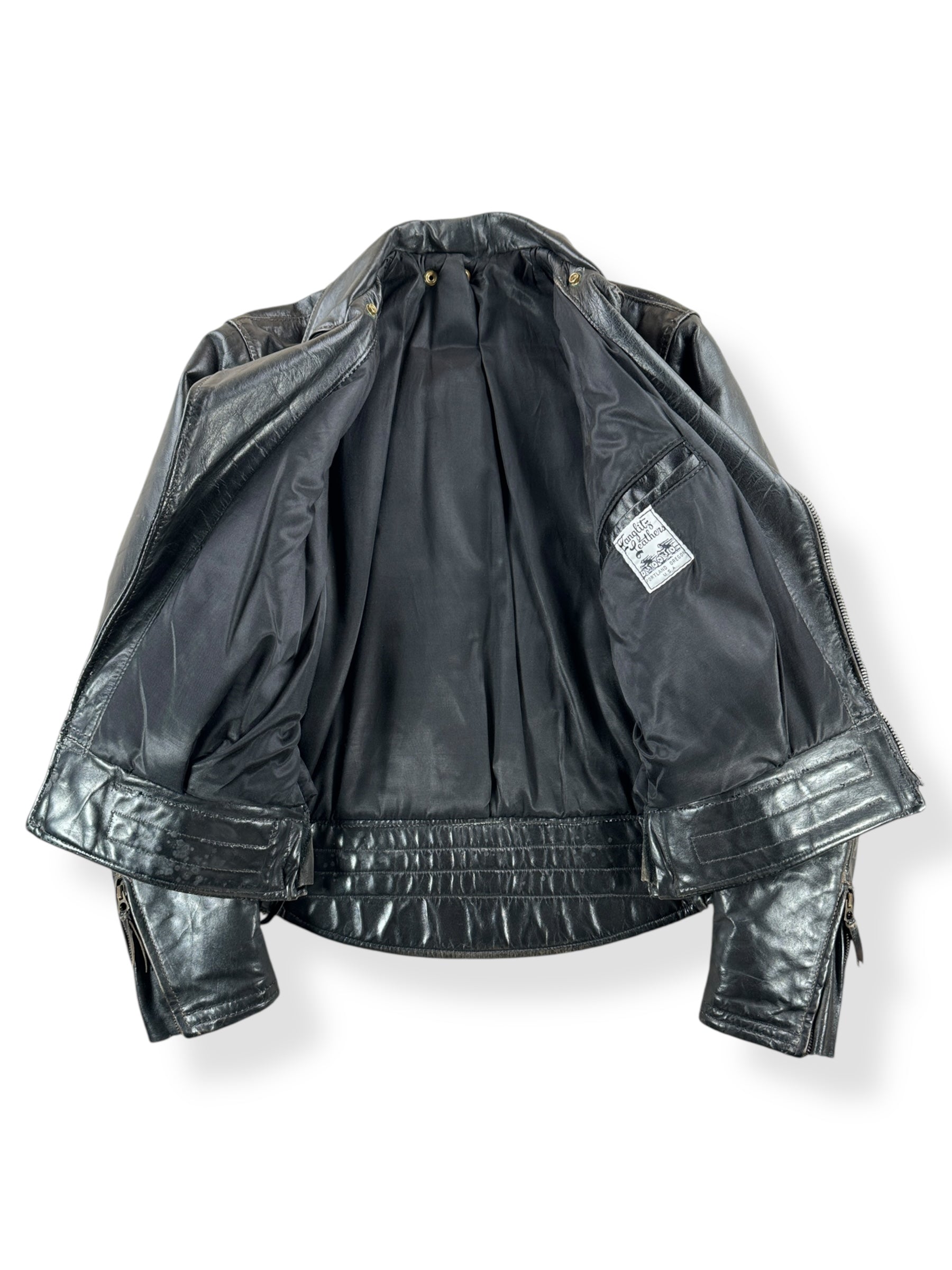 Vintage Langlitz Columbia Leather Jacket SZ S – The Barn Owl