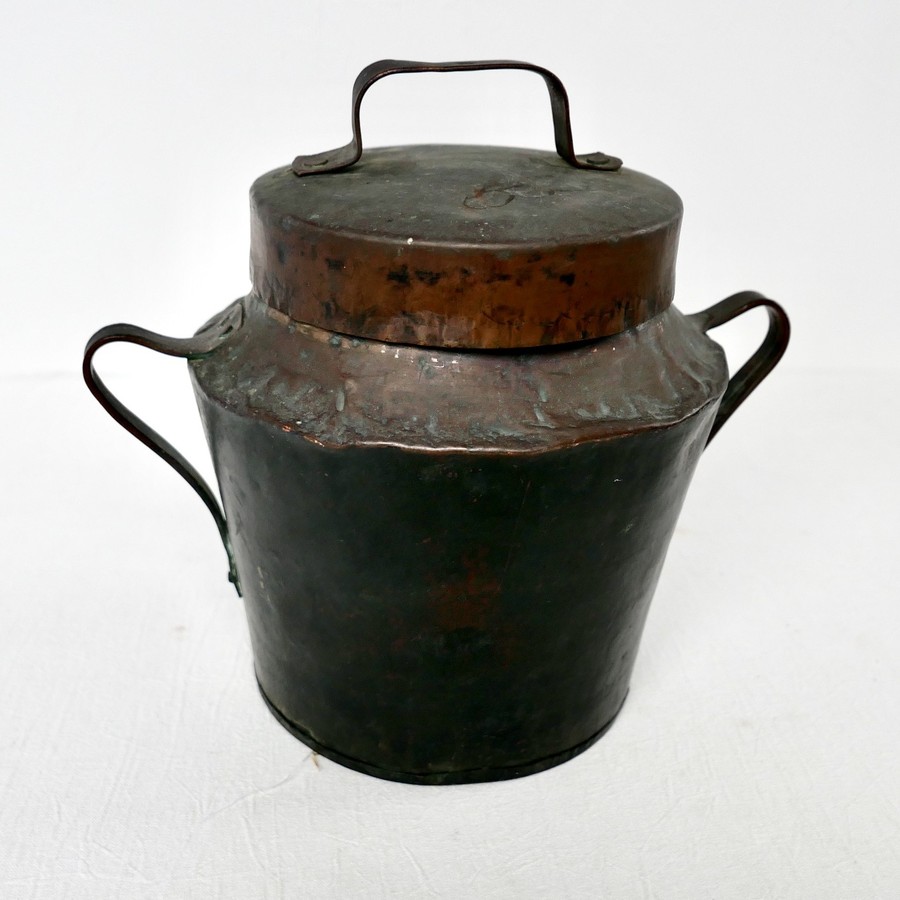 中国古銅製壺 かご型 銅壺（どうこ） | くらしの道具 | 所蔵品