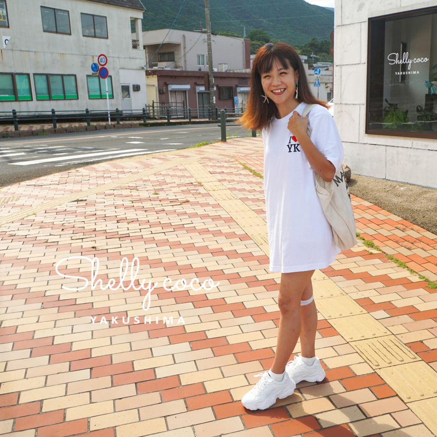 送料無料】I♡YK刺繍Tシャツ | Shelly coco -シェリーココ-