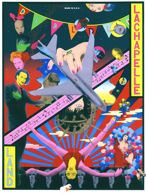 値下☆天才☆横尾忠則シルク版画【北極異変】付限定版画集／講談社