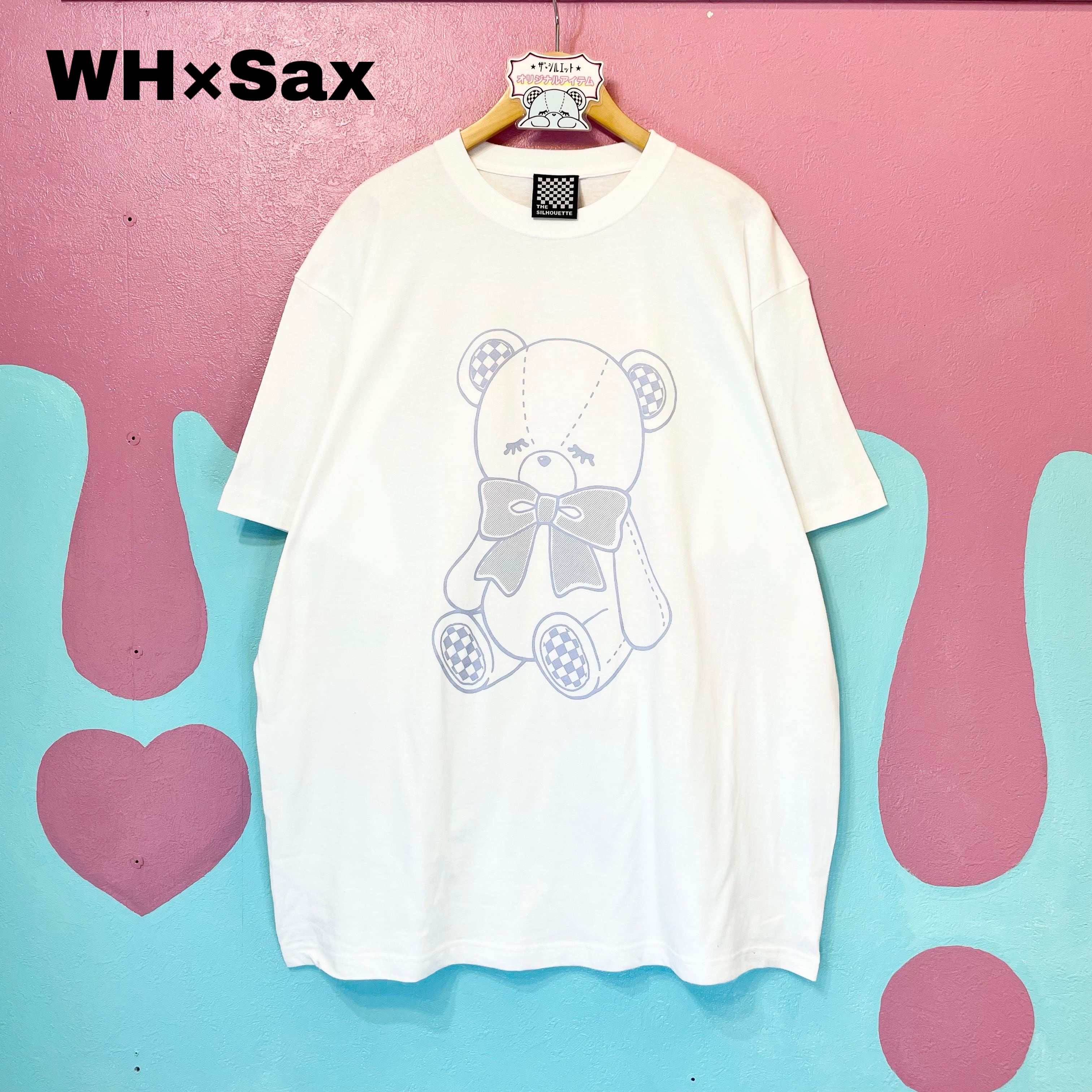 ザ・シルエット オリジナル】チェッカーくま半袖ビッグT ［210304