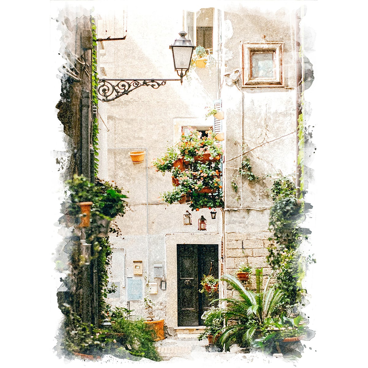 イタリア現代アートFirenze 風景画 油絵 (リド ベッタリーニ) イタリア