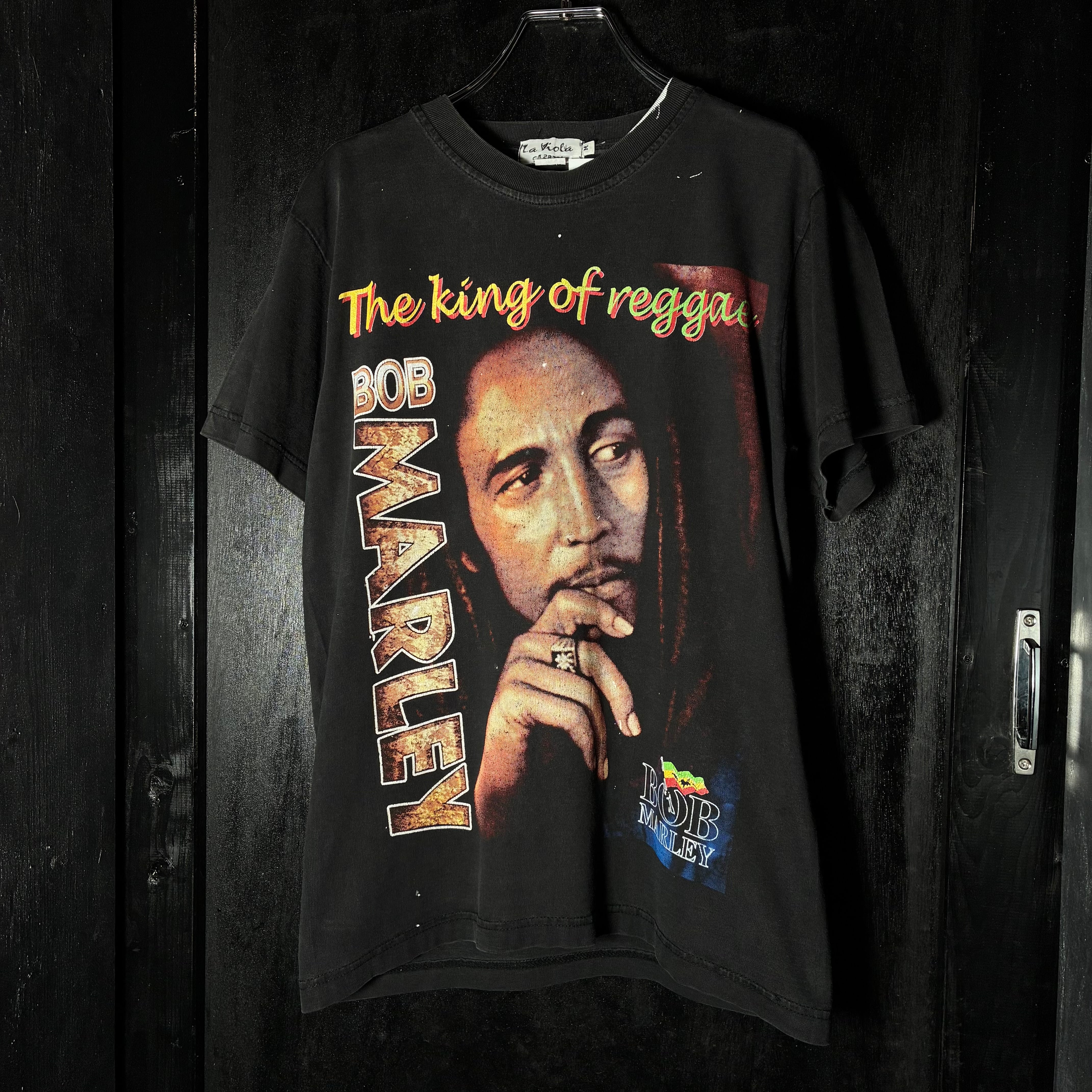 00s BOB MARLEY BLACK Tee ボブマーリーTシャツ レゲエ 黒 | 古着屋
