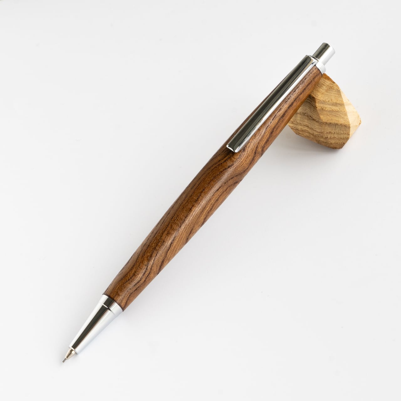 木軸シャーペン】神代けやき（神代欅）上杢 / 0.5mmシャープペンシル