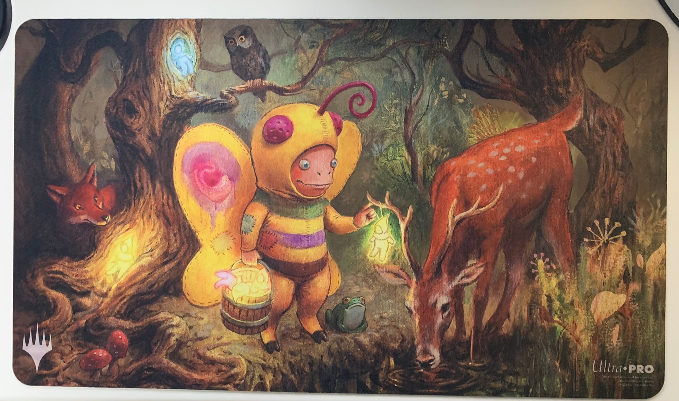 MTGプレイマット 森の知恵スケッチ MTGプレイマット 森の知恵スケッチ