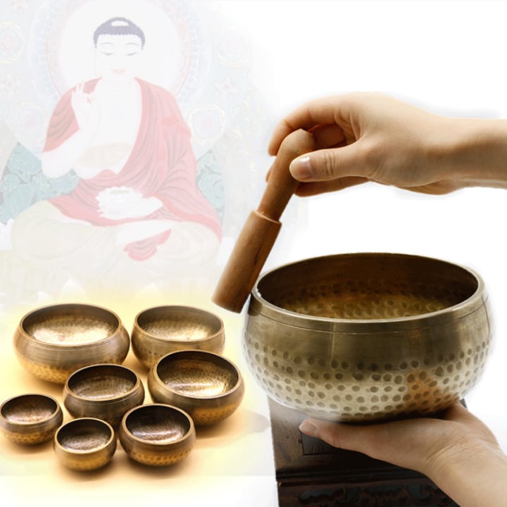 シンギングボウル 約27cm 2025 シンギングボウル 金属製ボウル No 22