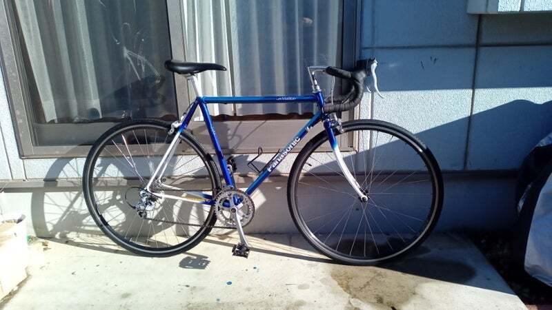 埼玉】パナソニック クロモリロード レ・マイヨ 520 700c 2×8s