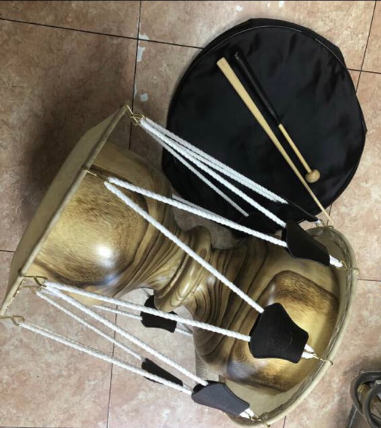 韓国民族楽器チャンゴ陶器製太鼓 韓国太鼓 チャンゴ/チャング バチ