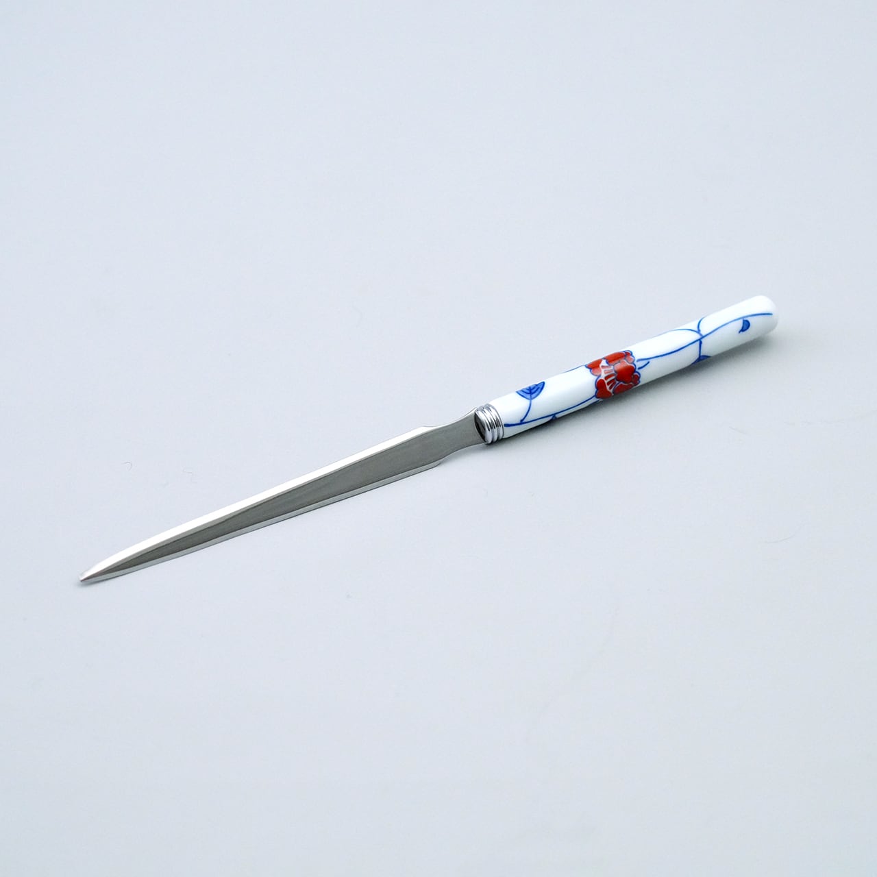 ペーパーナイフ大 赤牡丹 | 文翔窯 bunsyohgama