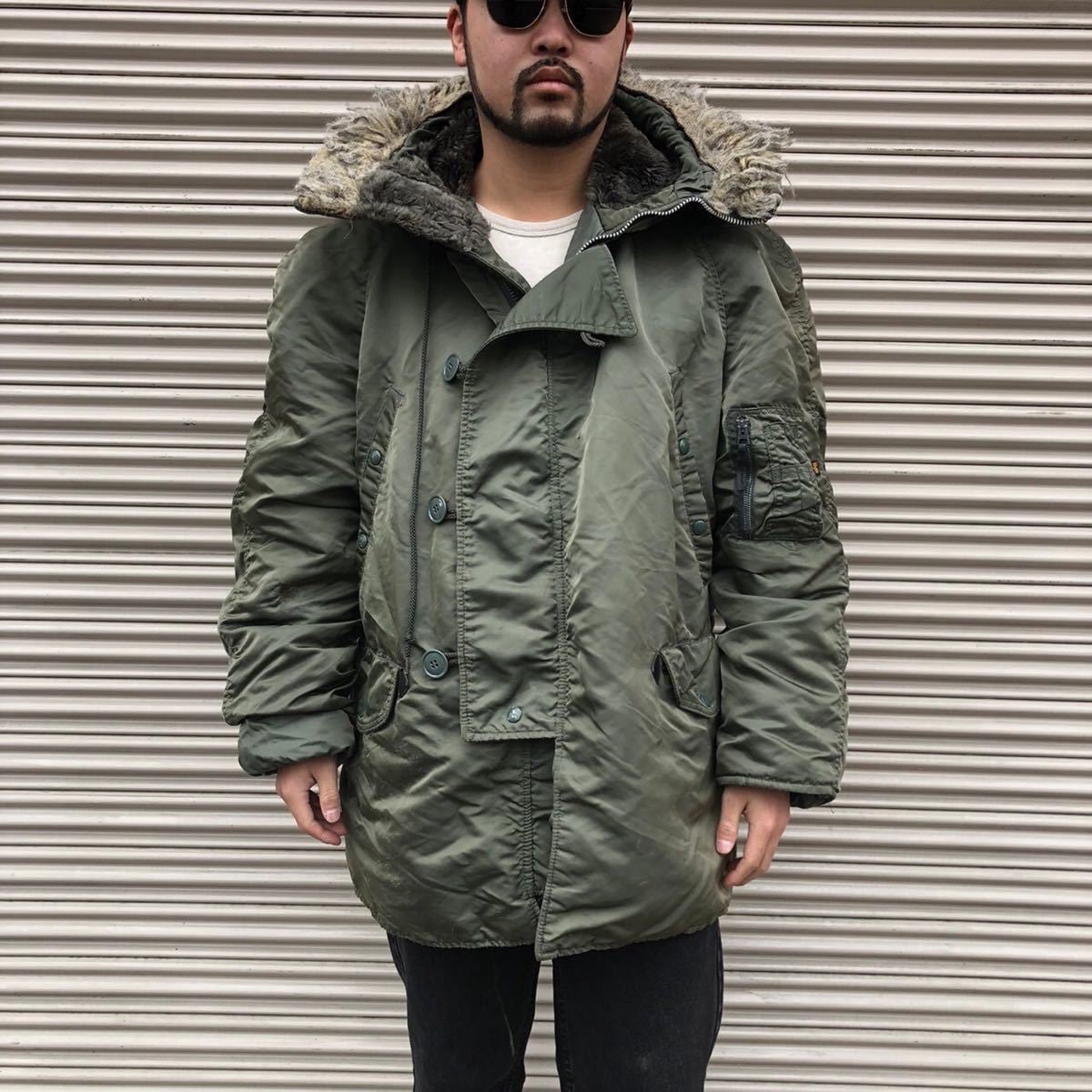 米軍 N-3B USAF 1511 MIL-J-6279G フライトジャケット USA製 ALPHA