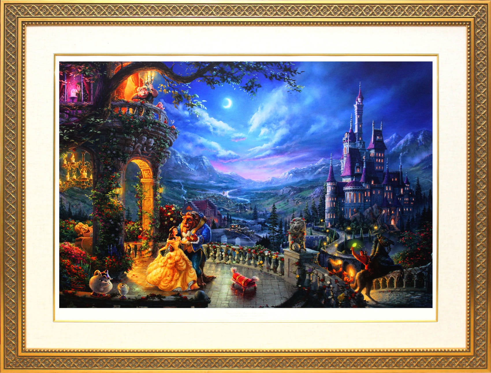 ポスター ディズニーアニメ 美女と野獣 B2より大きめ ポスター