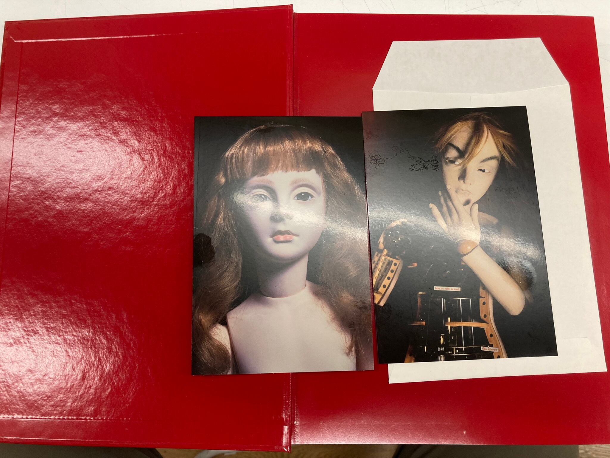 四谷シモン 直筆 肉筆画 Simon サイン入り