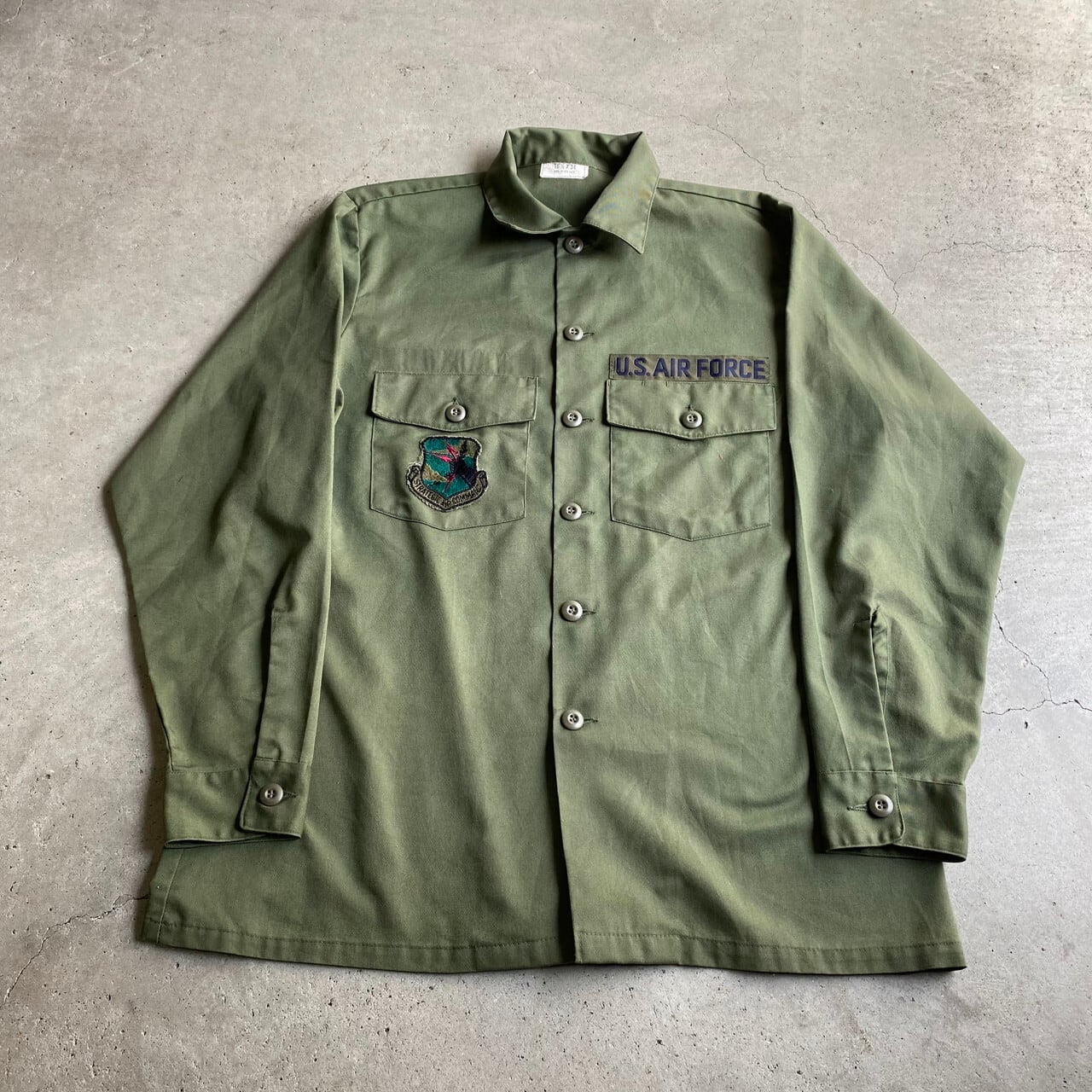 80年代 米軍実品 ビンテージ U.S.AIR FORCE ワッペン 刺繍