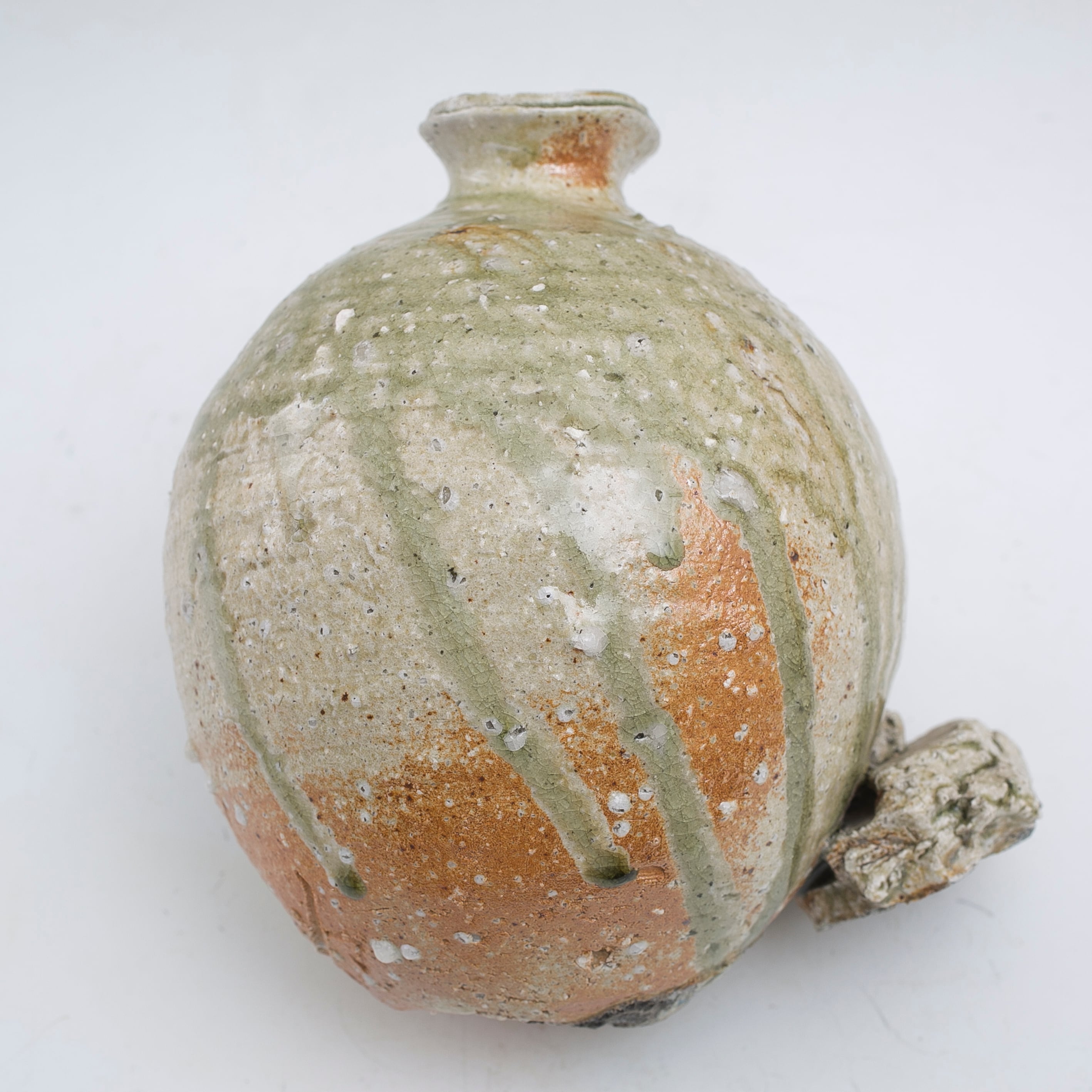 蹲 うずくまる 辻村塊 花器 壺 花瓶 花入 フラワーベース 共箱 作陶