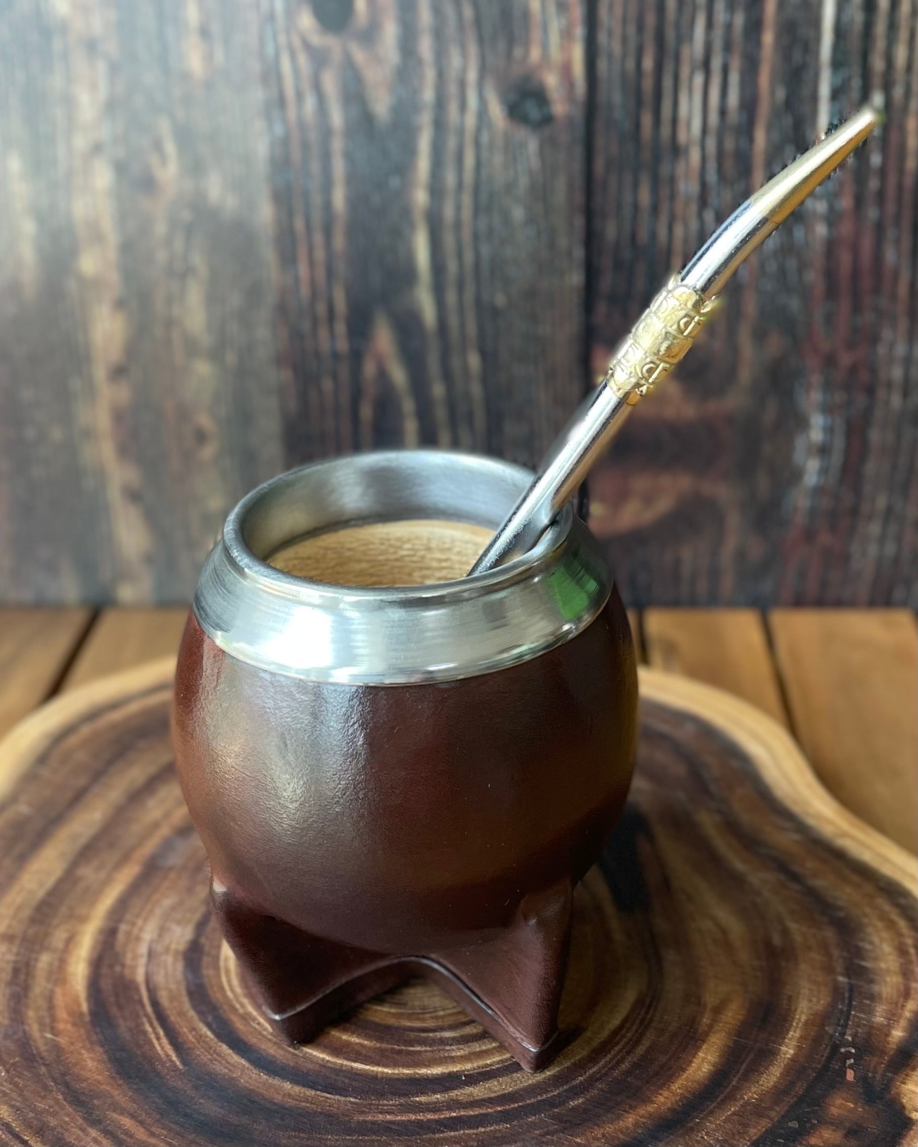 マテ壺&ボンビージャ 2点セット マテ壺・ボンビージャ 2点セット