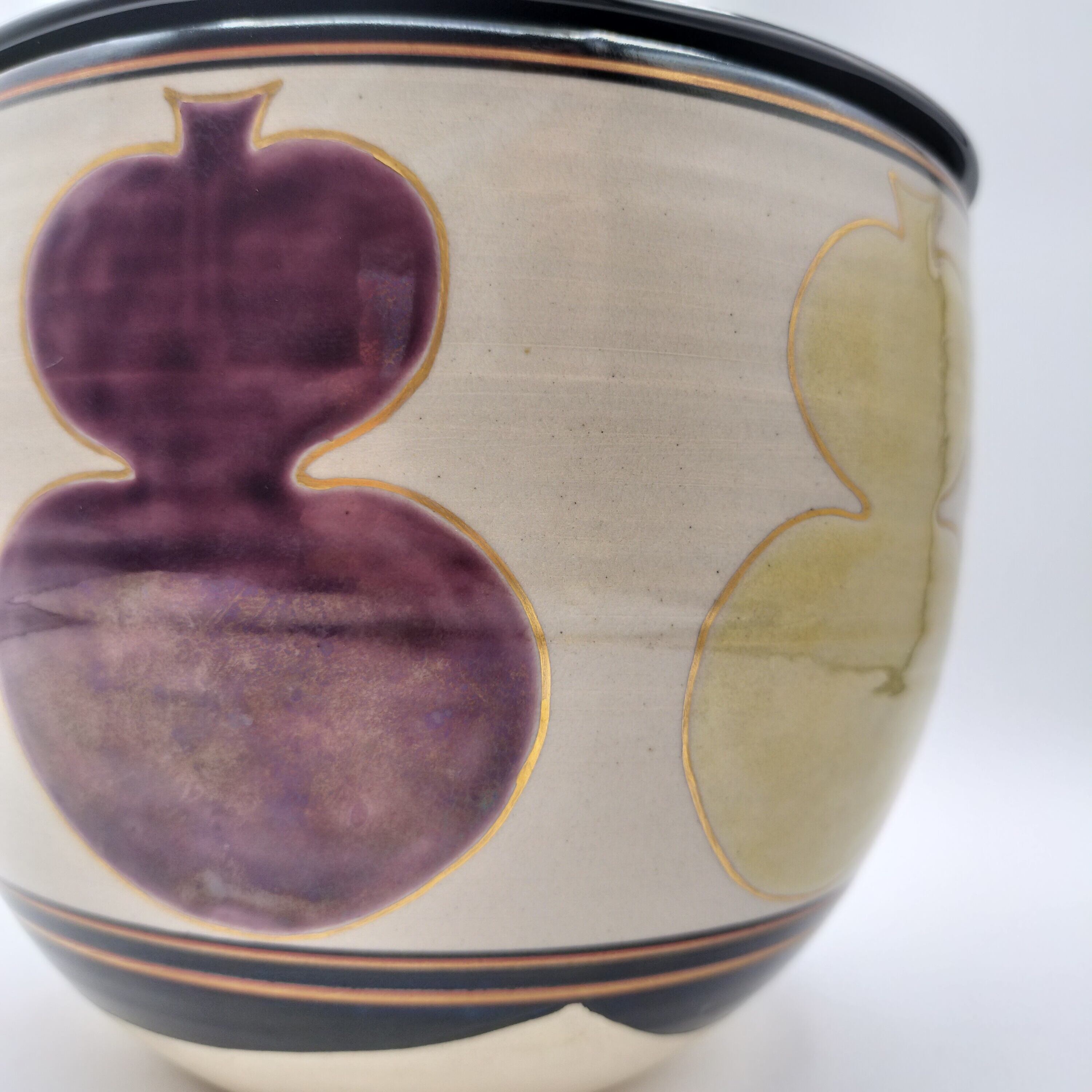 w644水指仁清六瓢森岡嘉祥茶道具古物