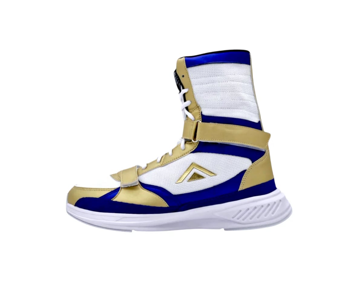 AdamsアダムスVトレーナー3.0 ボクシングシューズ メタリックブルー