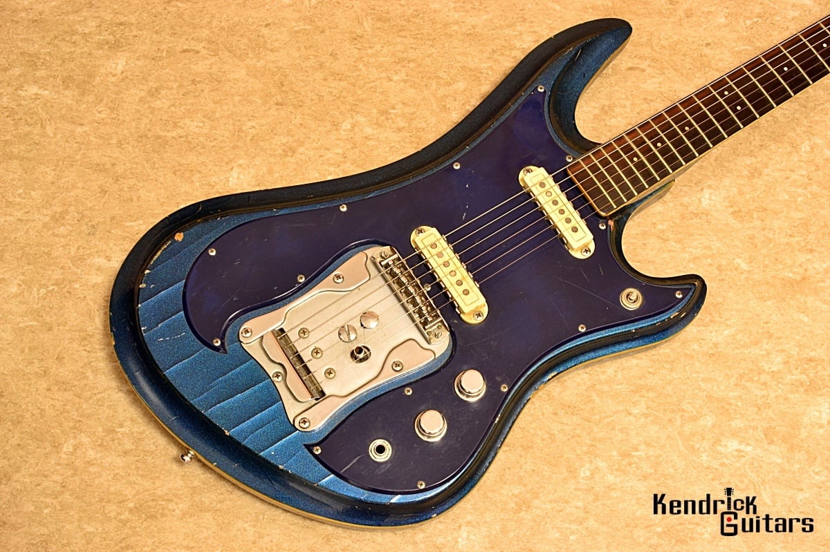 Guyatone 1966 LG-350T Sharp Five / Blue Metalic w/HC | ケン