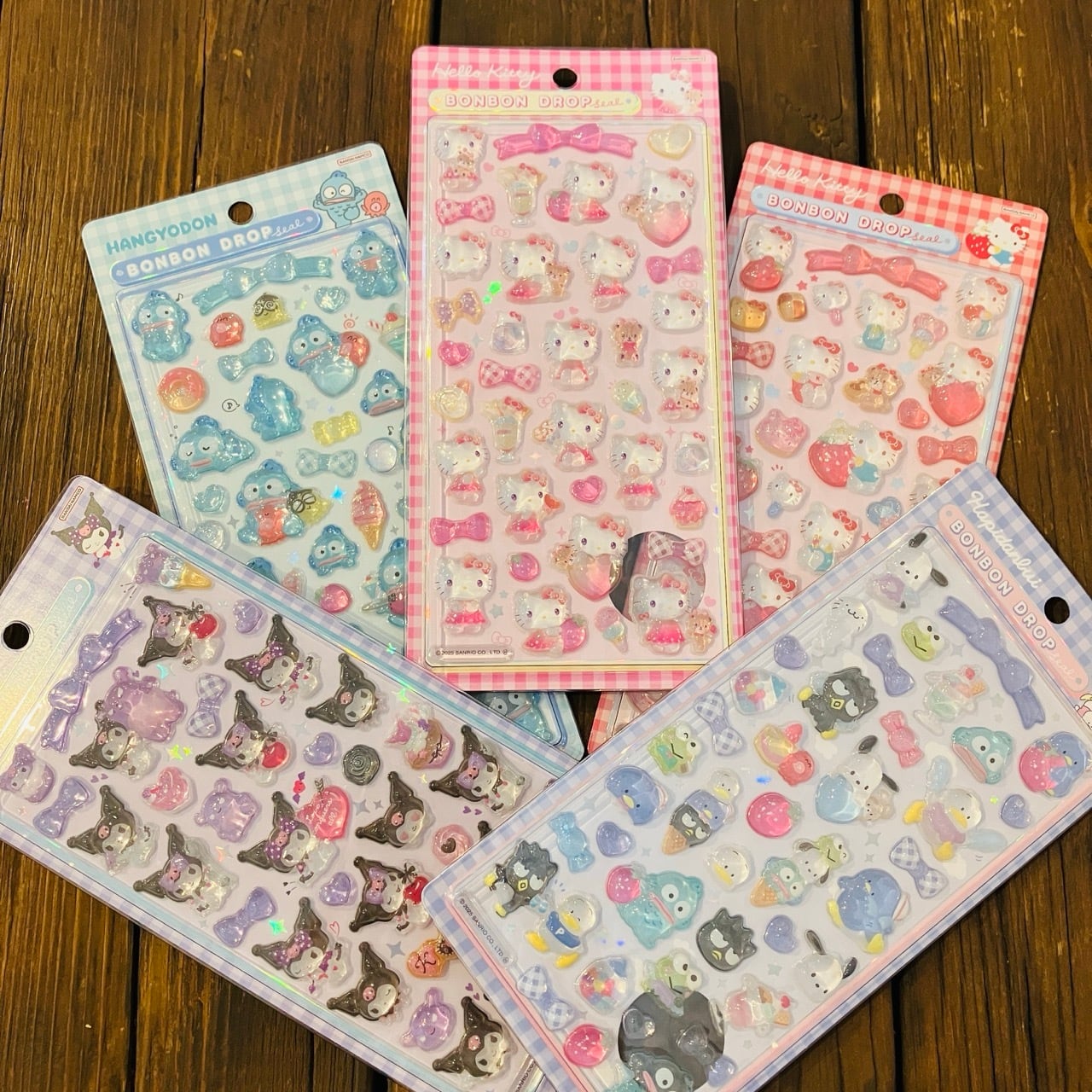 サンリオ 伊勢丹 ARomantic ロールシール 大阪限定 3個セット FANCY