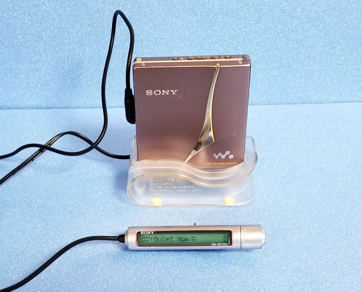 MDポータブルプレーヤー SONY MZ-E720 MDLP 完動品・動作保証 | MTR