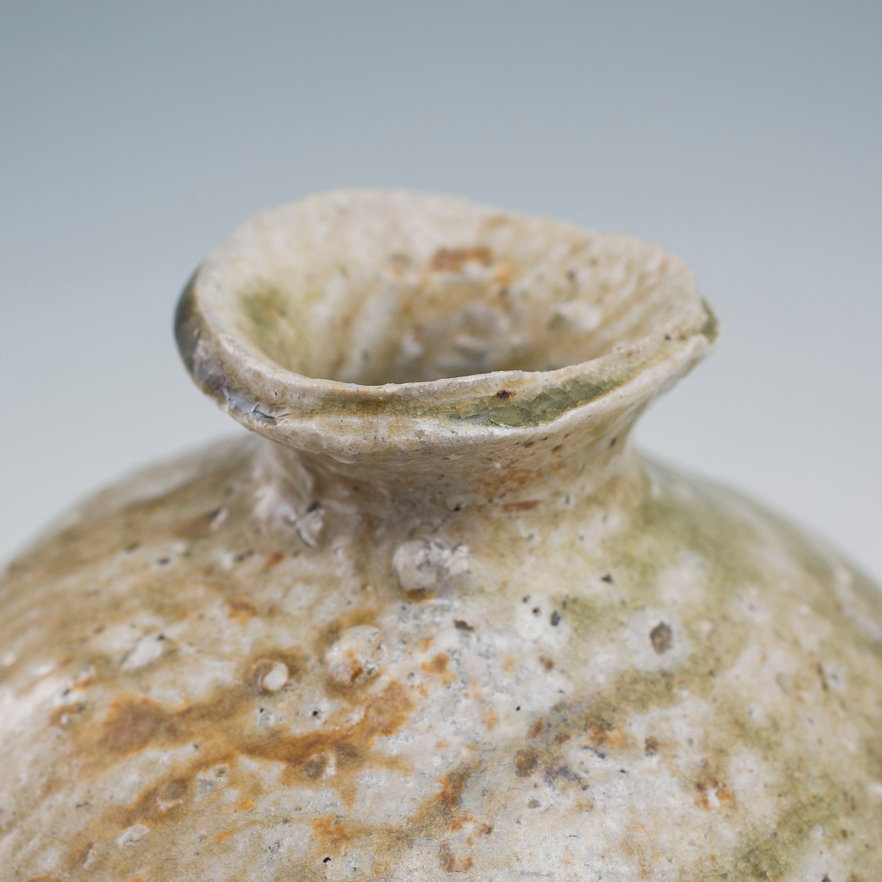 蹲 うずくまる 辻村塊 花器 壺 花瓶 花入 フラワーベース 共箱 作陶