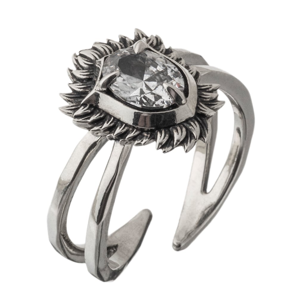 特別価格】ウイングシールドリンクﾞACR0283 Wing shield ring シルバー