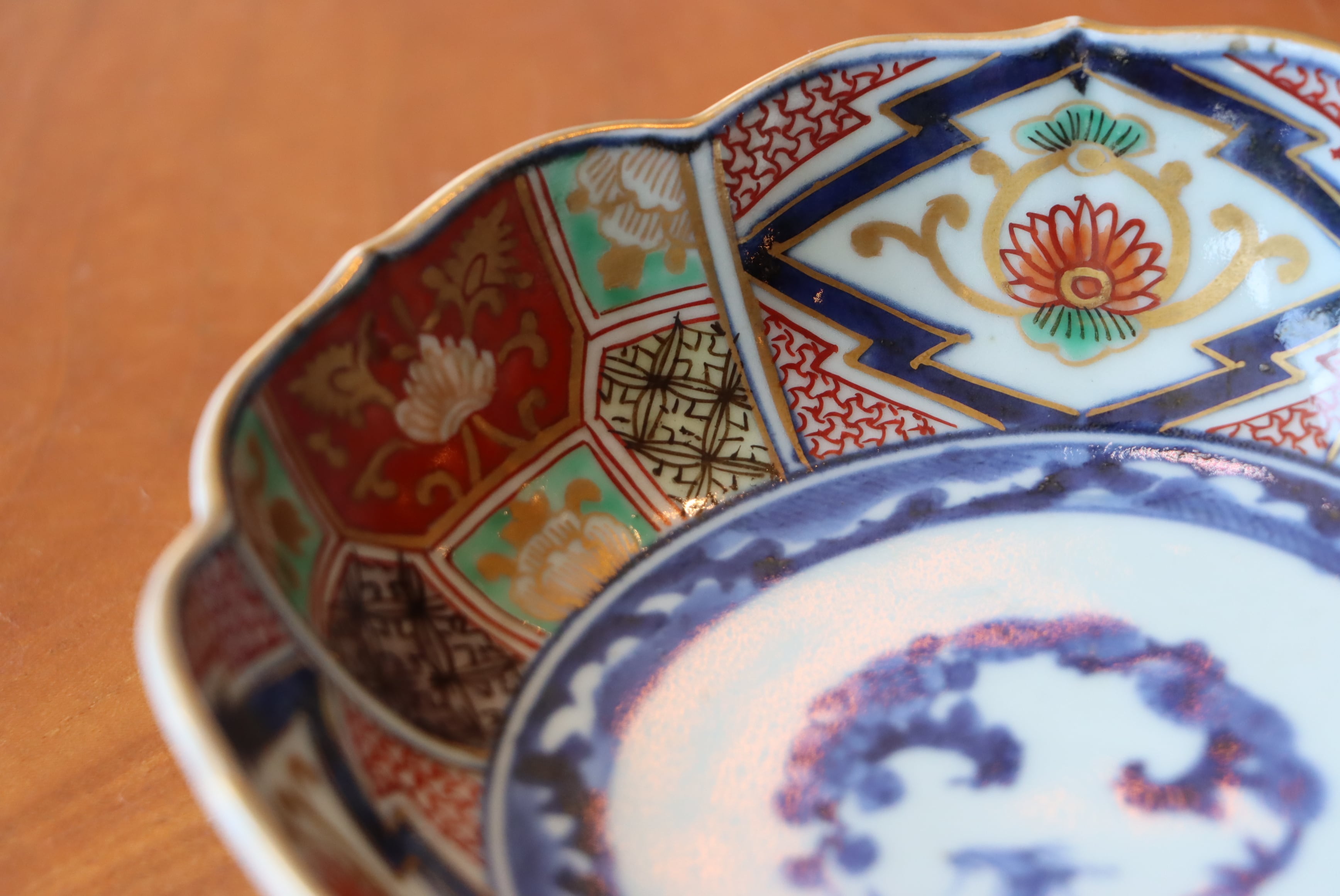 膾皿 古伊万里 色絵 花松竹梅文 | (有)新原美術