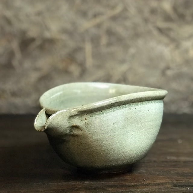 古唐津 斑唐津 片口 酒器 古唐津 斑唐津 片口 酒器 Japan Pottery