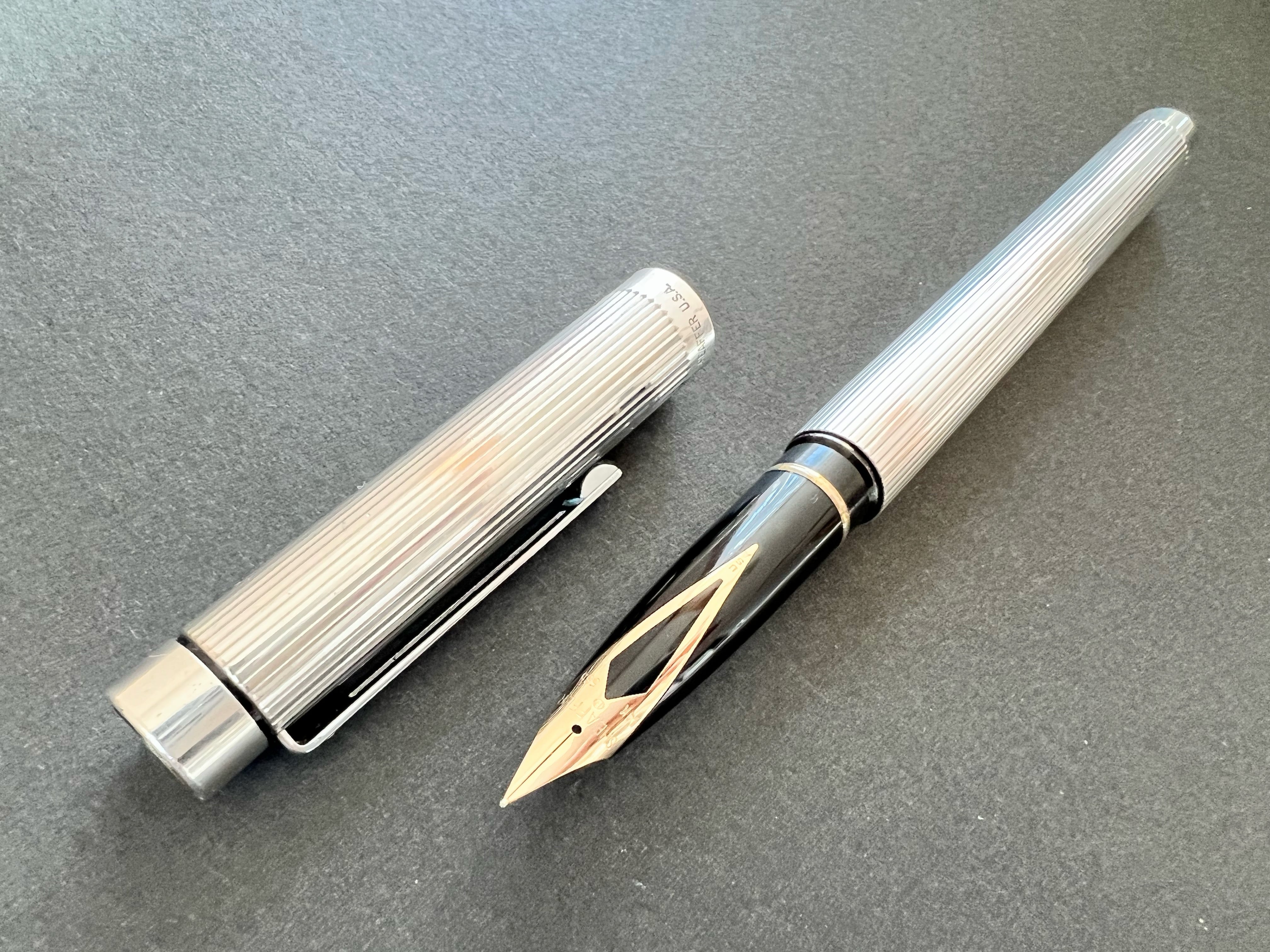 1976 シェーファー タルガ 1004 SHEAFFER Targa 1004 （細字） 14K