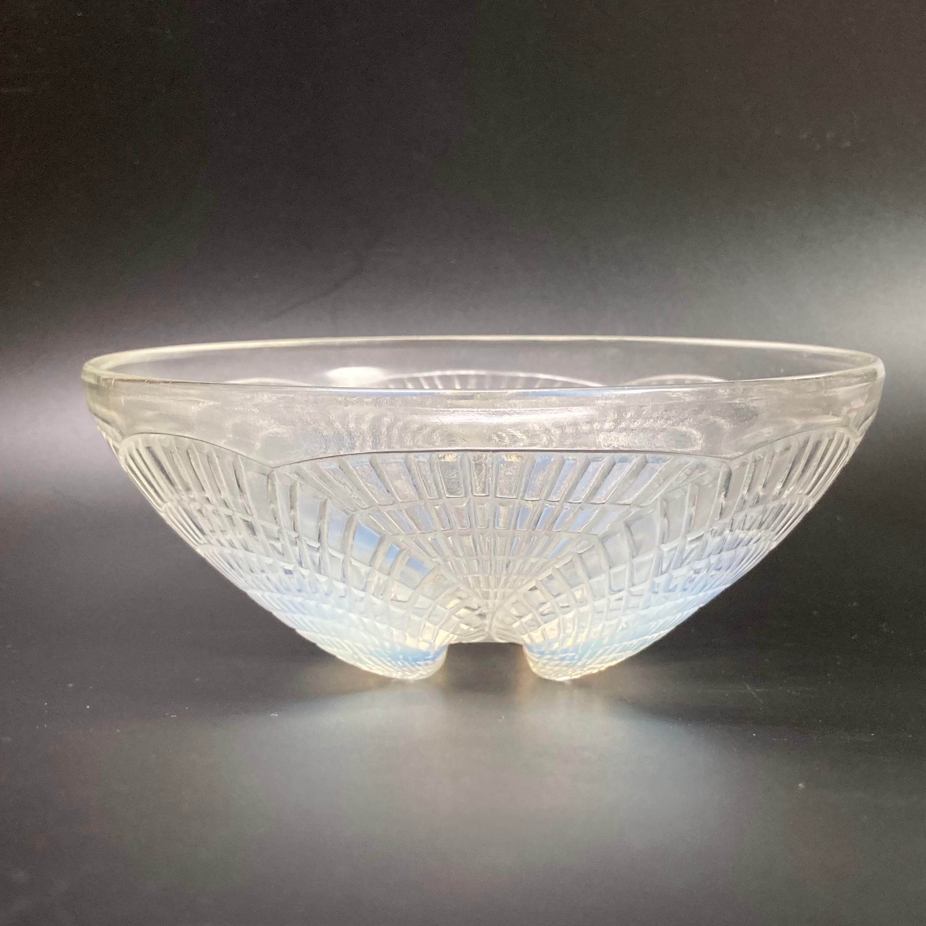 126 ルネ・ラリック コキーユ 鉢 ボウル クリスタル ガラス