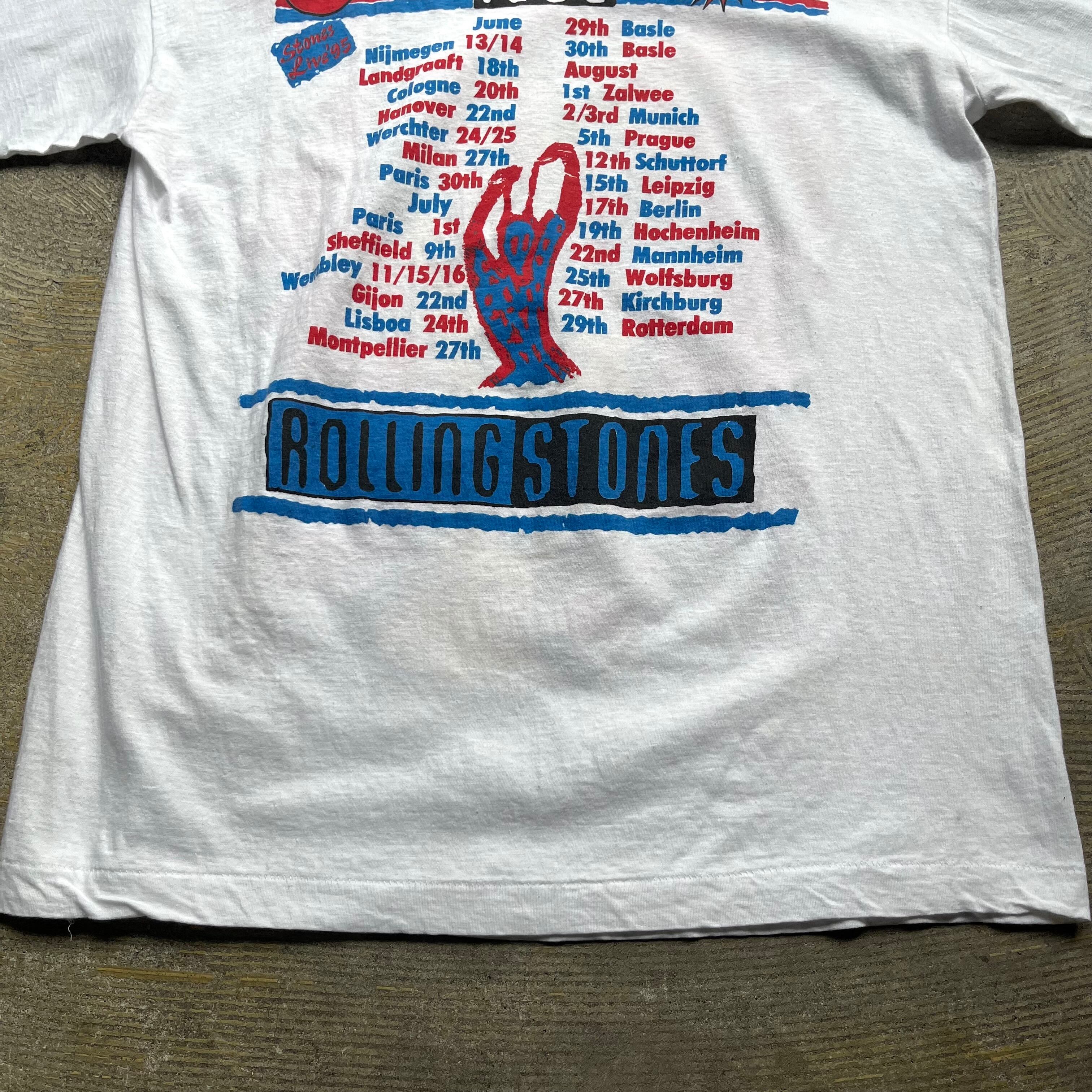 ローリング・ストーンズ 94年ワールドツアー Tシャツ L 90's Vintage