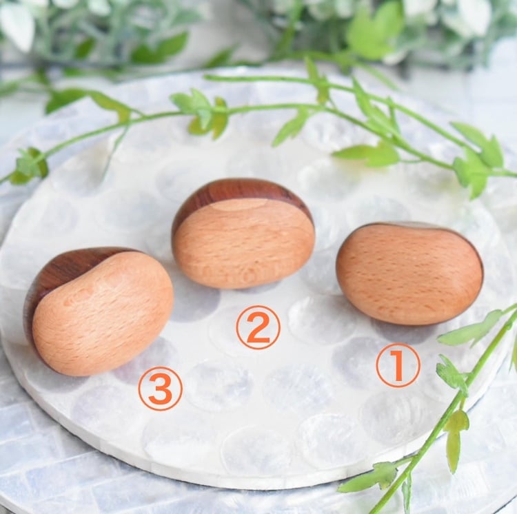 木の栗 栗 栗のオブジェ 栗の置物 栗好きにはたまらない 触り心地良い