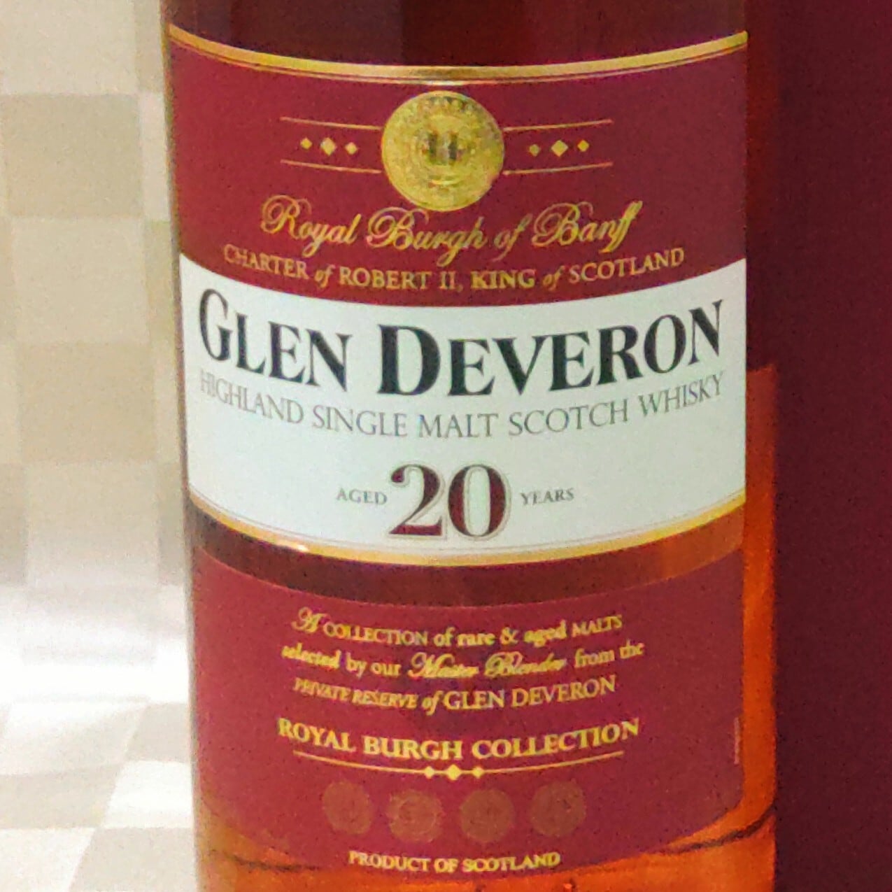 未開栓 グレンデュヴェロン 20年 1000ml ボトル☆終売品☆1000ml】グレン