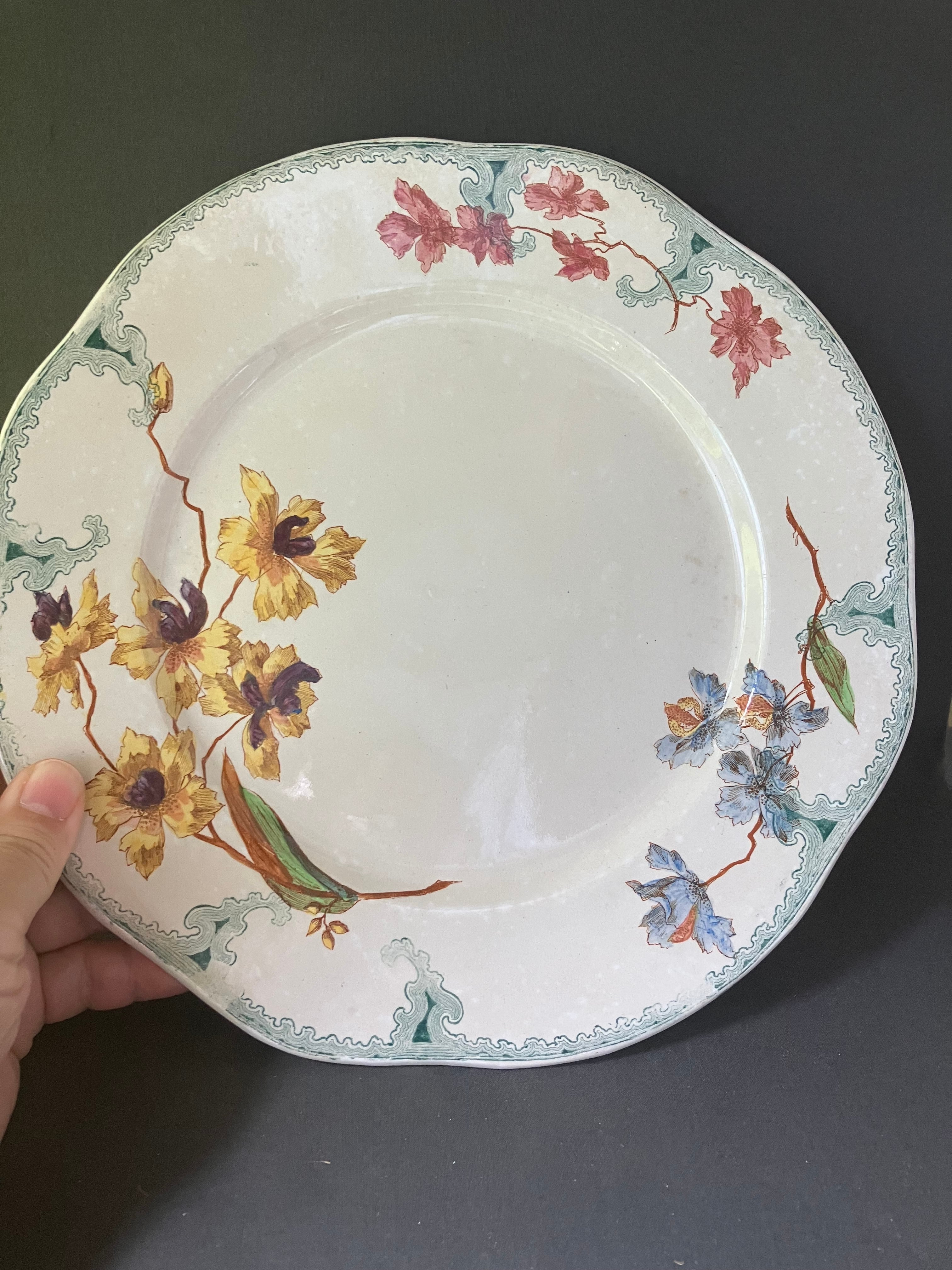 クレイユモントローORCHIDEESプレート | chouette