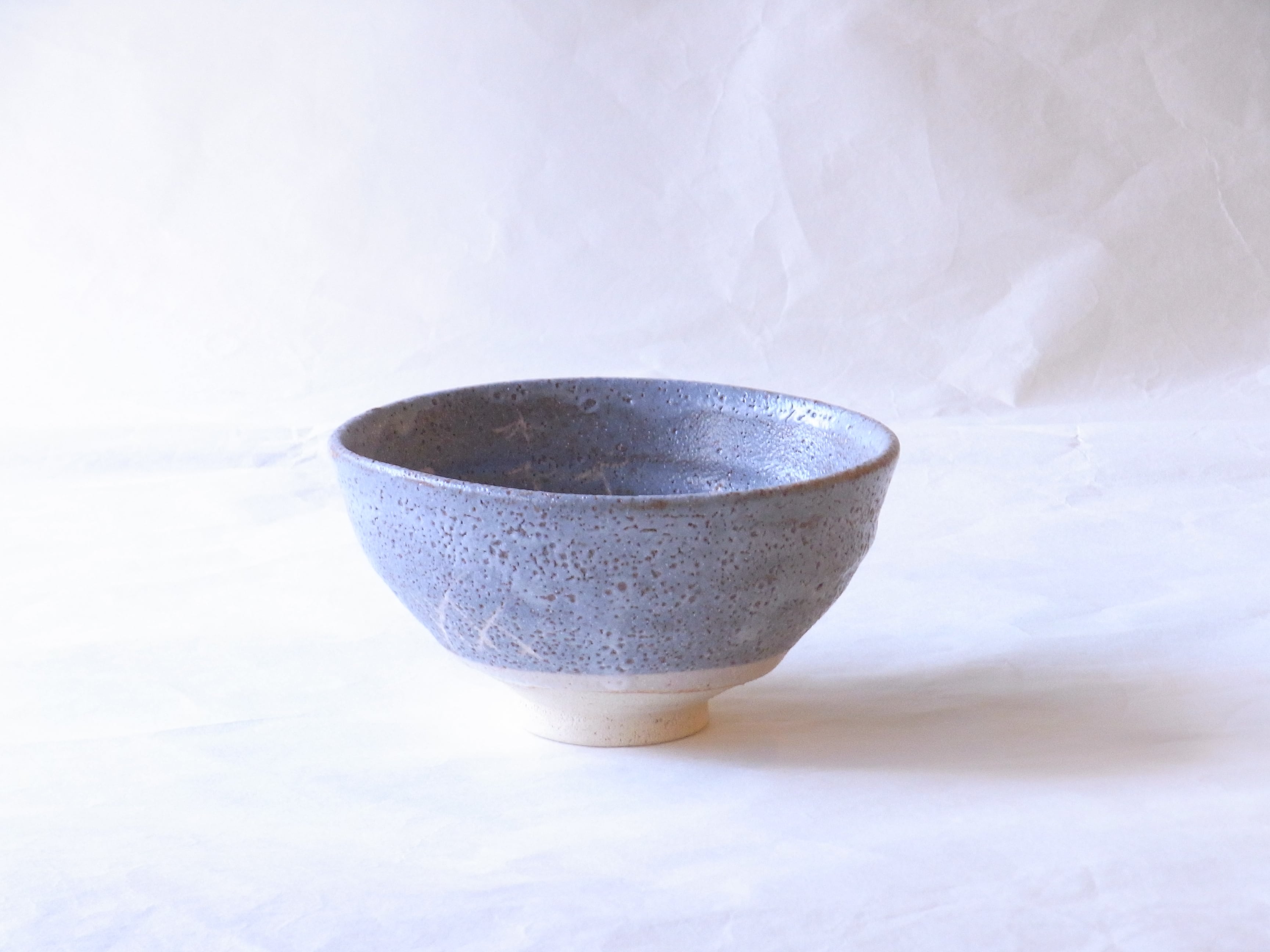 鼠志野 茶碗 桃山窯 林英仁 茶道具 美濃焼 桃山窯 林英仁 作 鼠