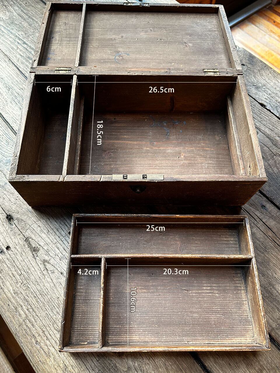 フランス アンティーク 木箱 vintage ブロカント 1880年 襤褸 フランス