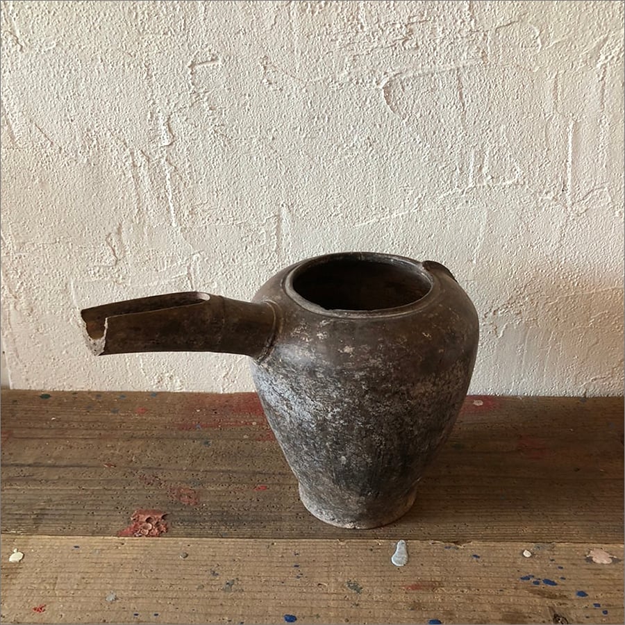 ペルシャ古陶器 紀元前600-1200年 嘴形注口容器 水差し】 | ALL