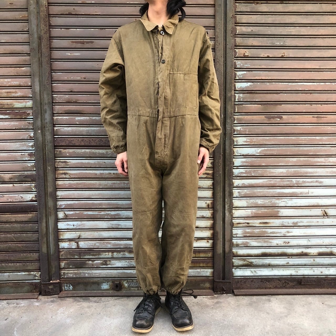 実物ドイツ軍 フライトスーツ ミリタリー つなぎ サバゲー