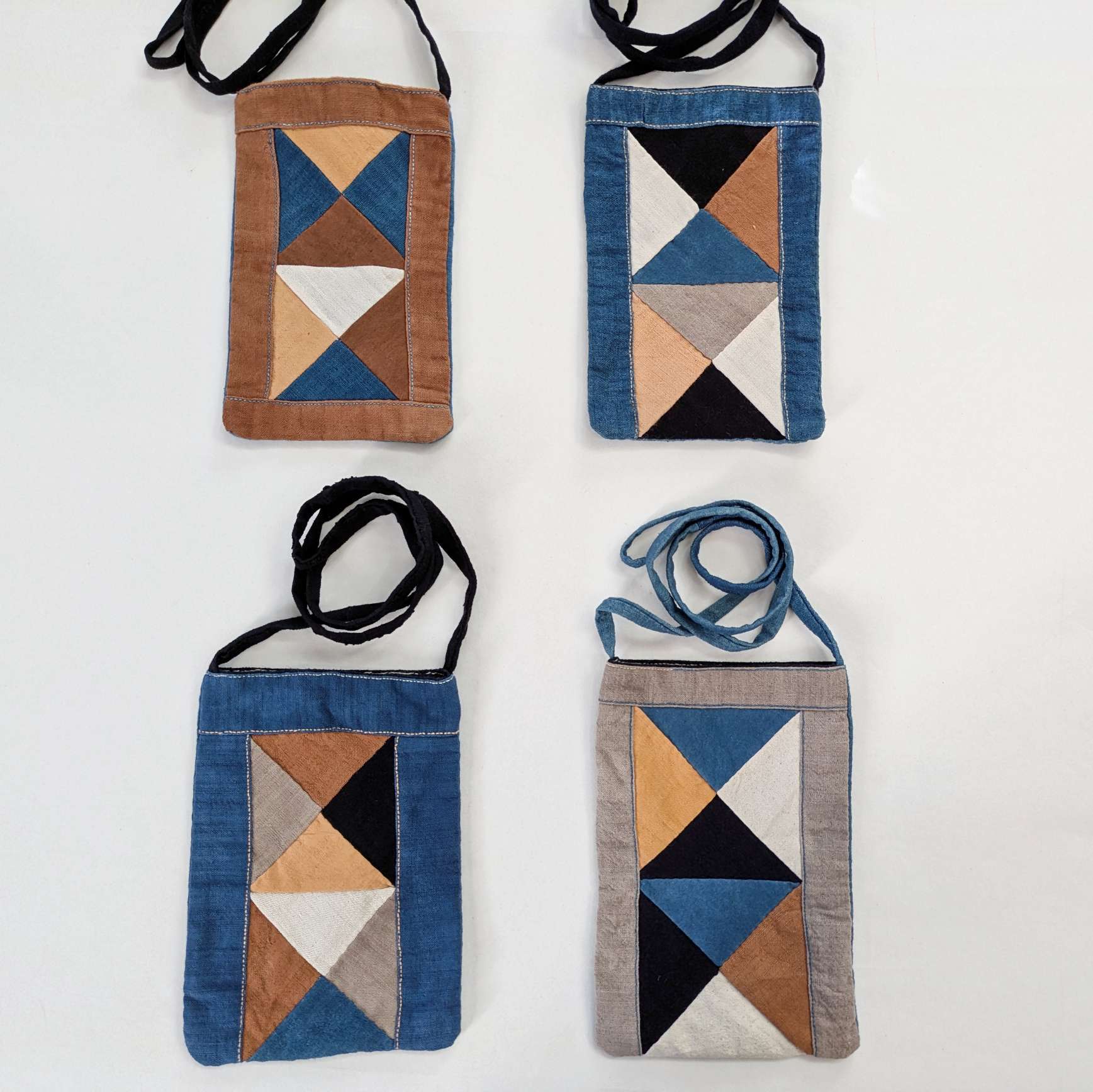 ラオス レンテン族草木染めポシェット ③ ④ | sora to tori