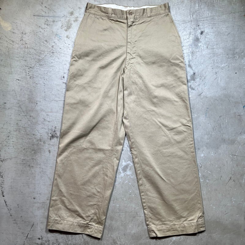 60's U.S.ARMY チノトラウザーズ DSA-100-4137 グッドコンディション