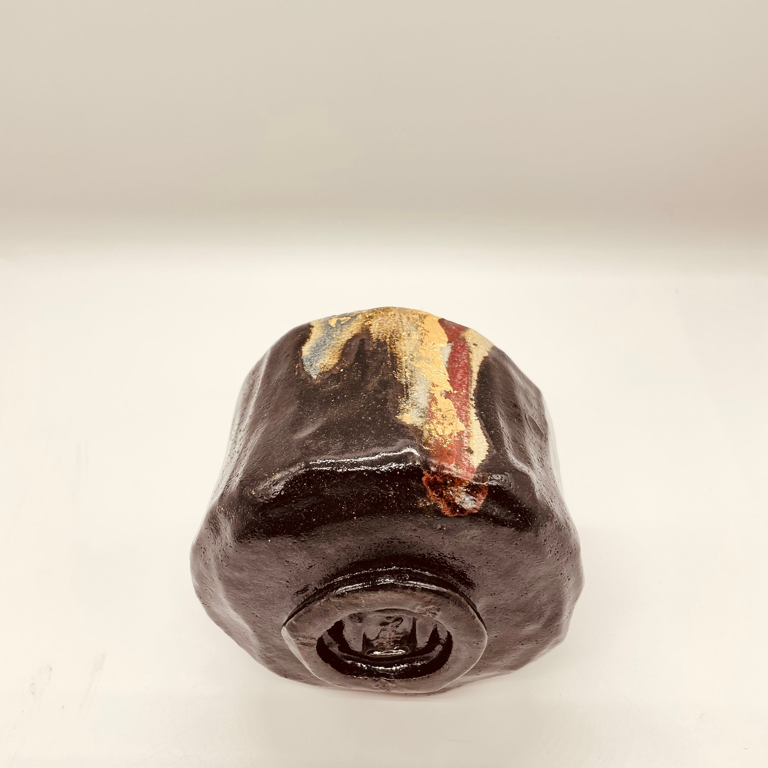 窯変黒楽茶碗」佐々木虚室 | takako_market