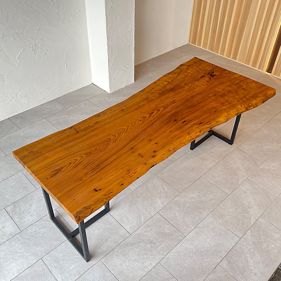 希少‼️屋久杉 一枚板テーブル 座卓 希少】高級天然木一枚