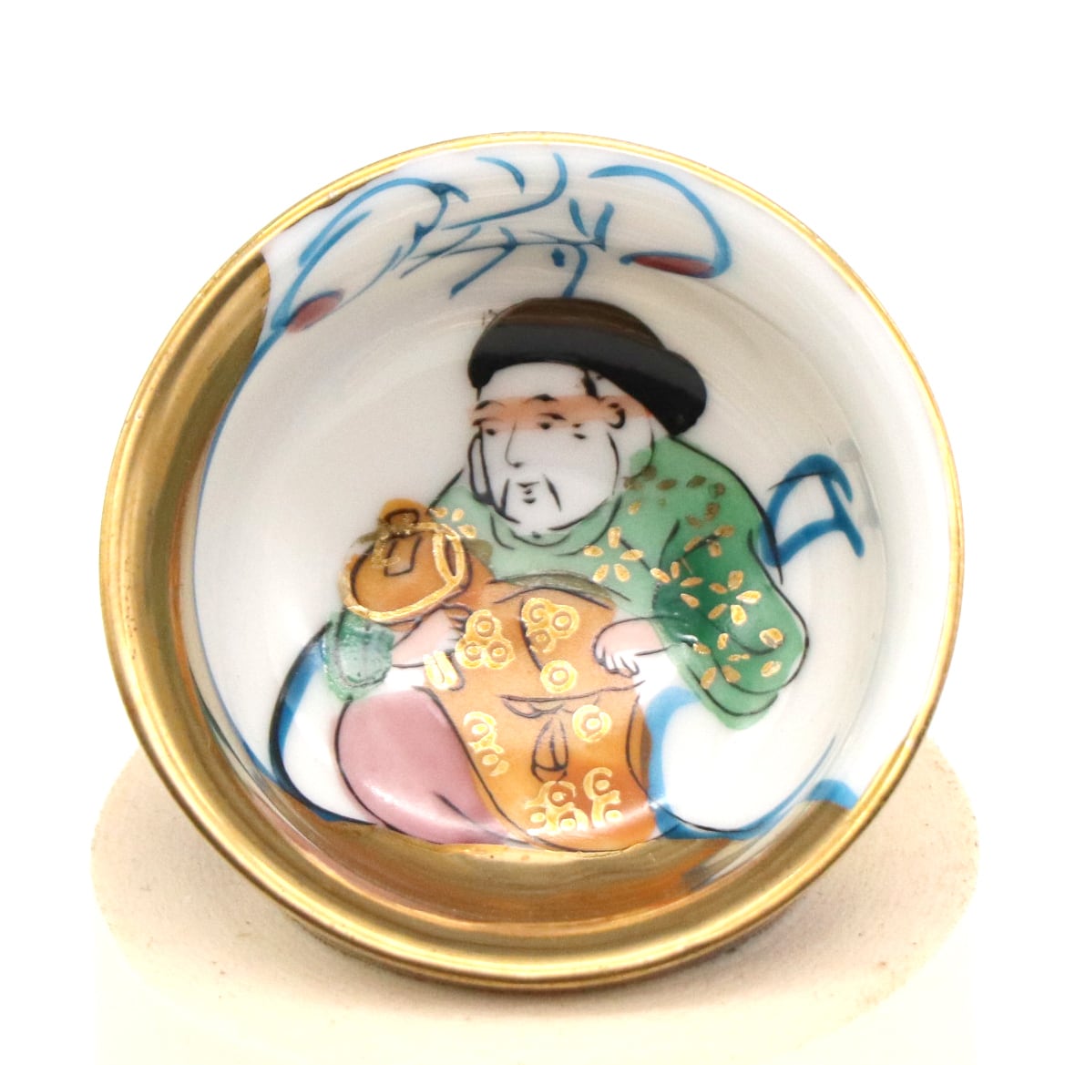 九谷焼・仙龍・組盃・お猪口・七福神・No.210529-34・梱包サイズ60