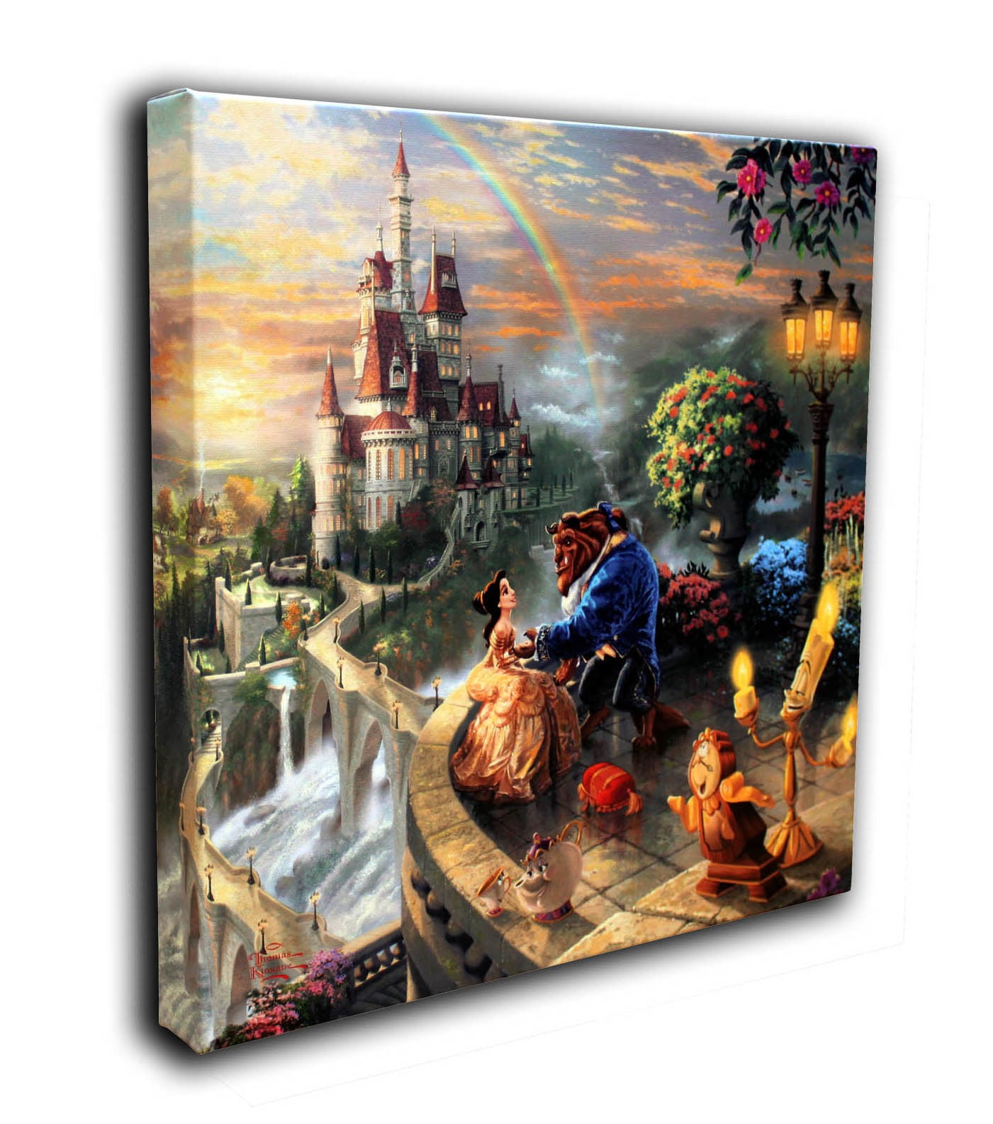 美女と野獣 タペストリー WDW