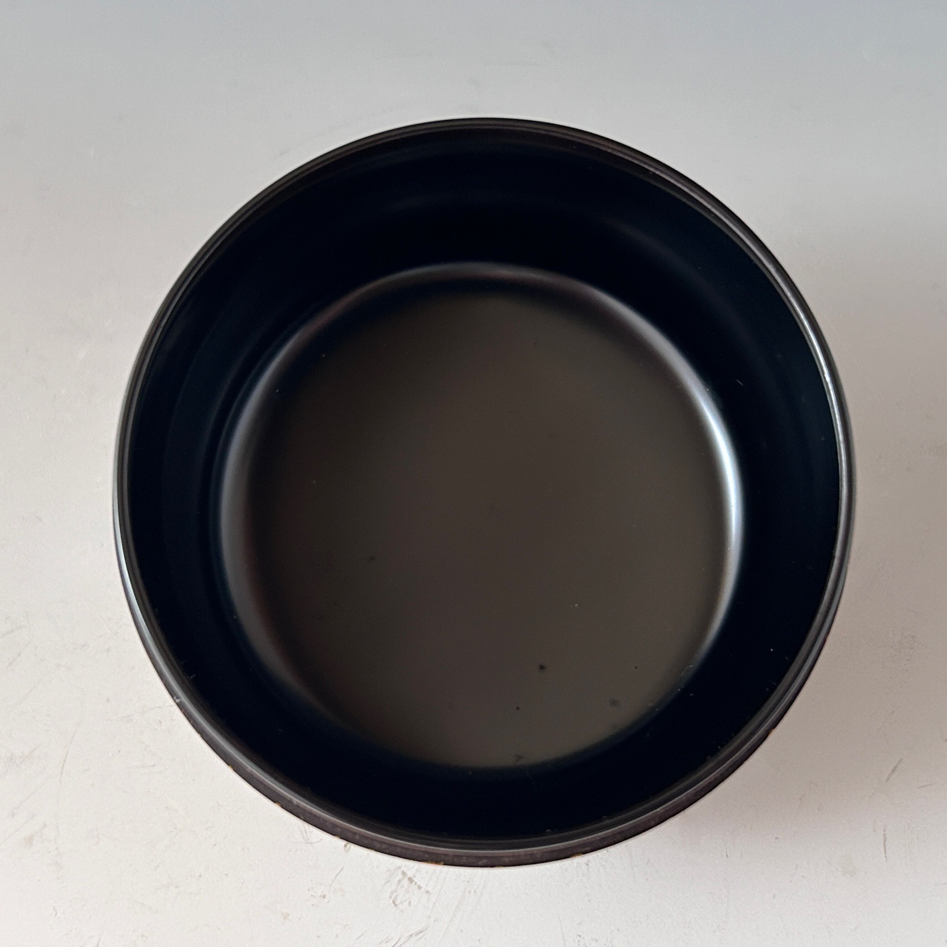 茶道具 銀地 岩波蒔絵 平棗 夏目有彦 共箱 漆芸 茶会 茶器 薄茶 稽古