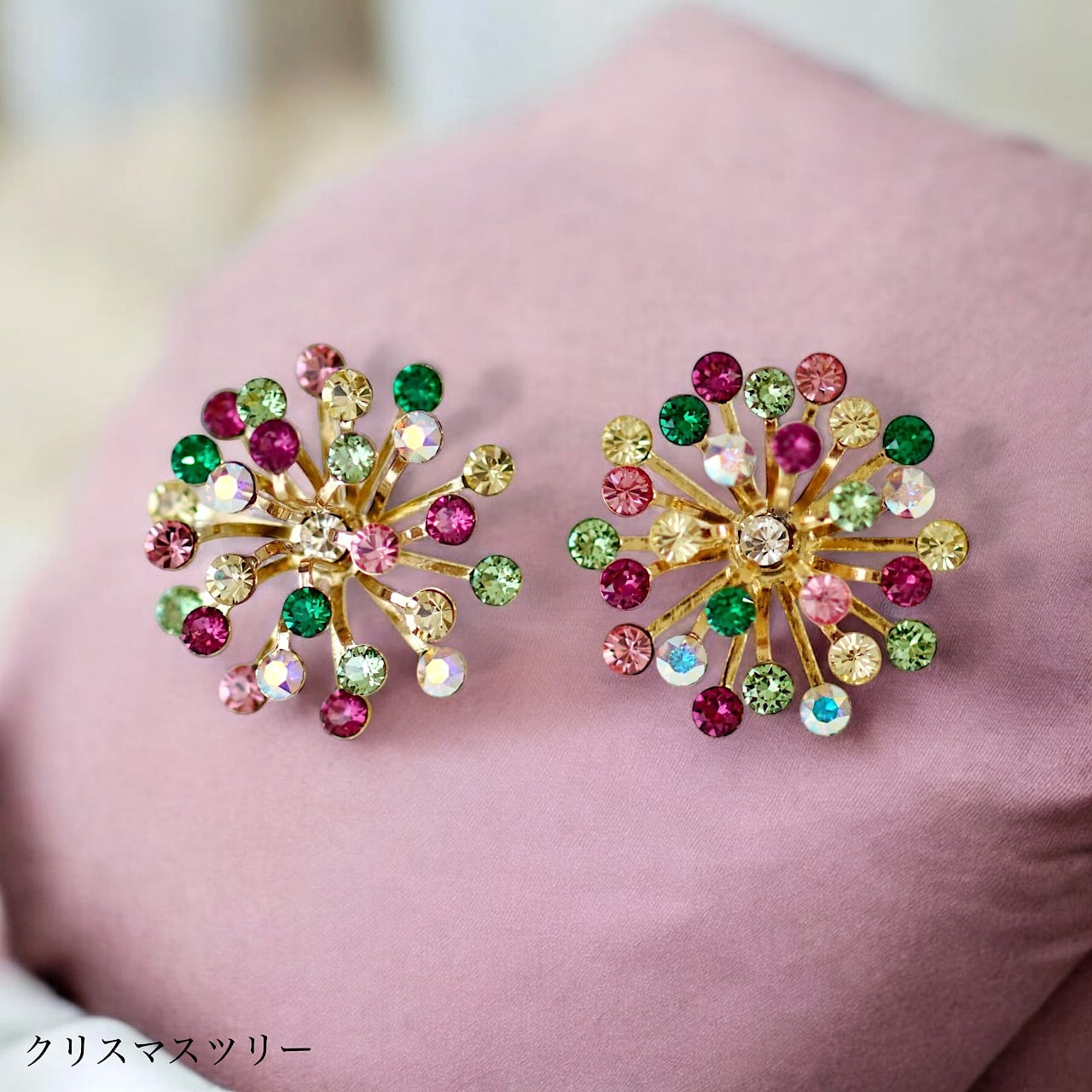 マキヌモト リボンブローチ MAKI NUMOTO リボンブローチ マルチカラー