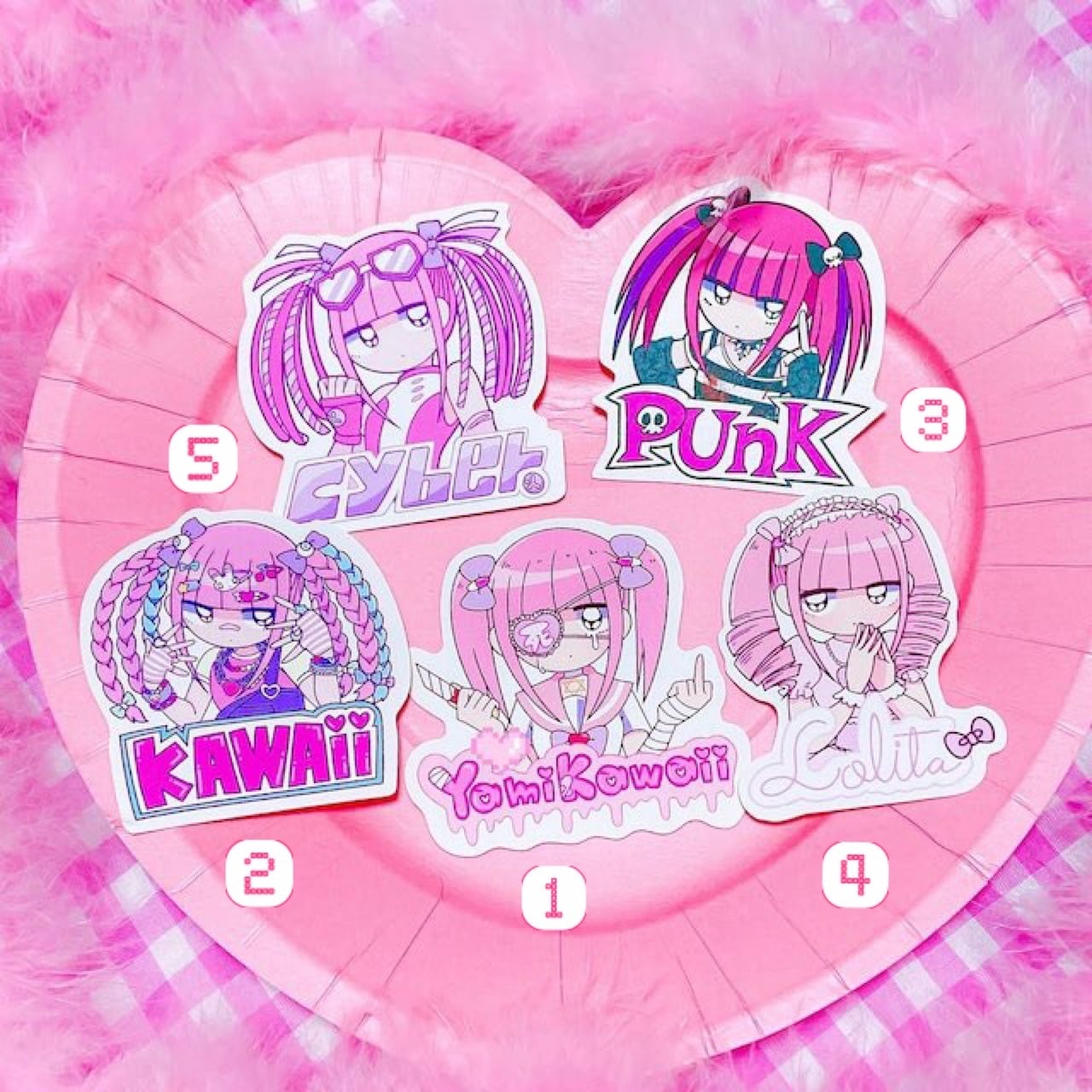 メンヘラチャン10周年展作品No.3 | atelierM.U 江崎びす子 ONLINESHOP