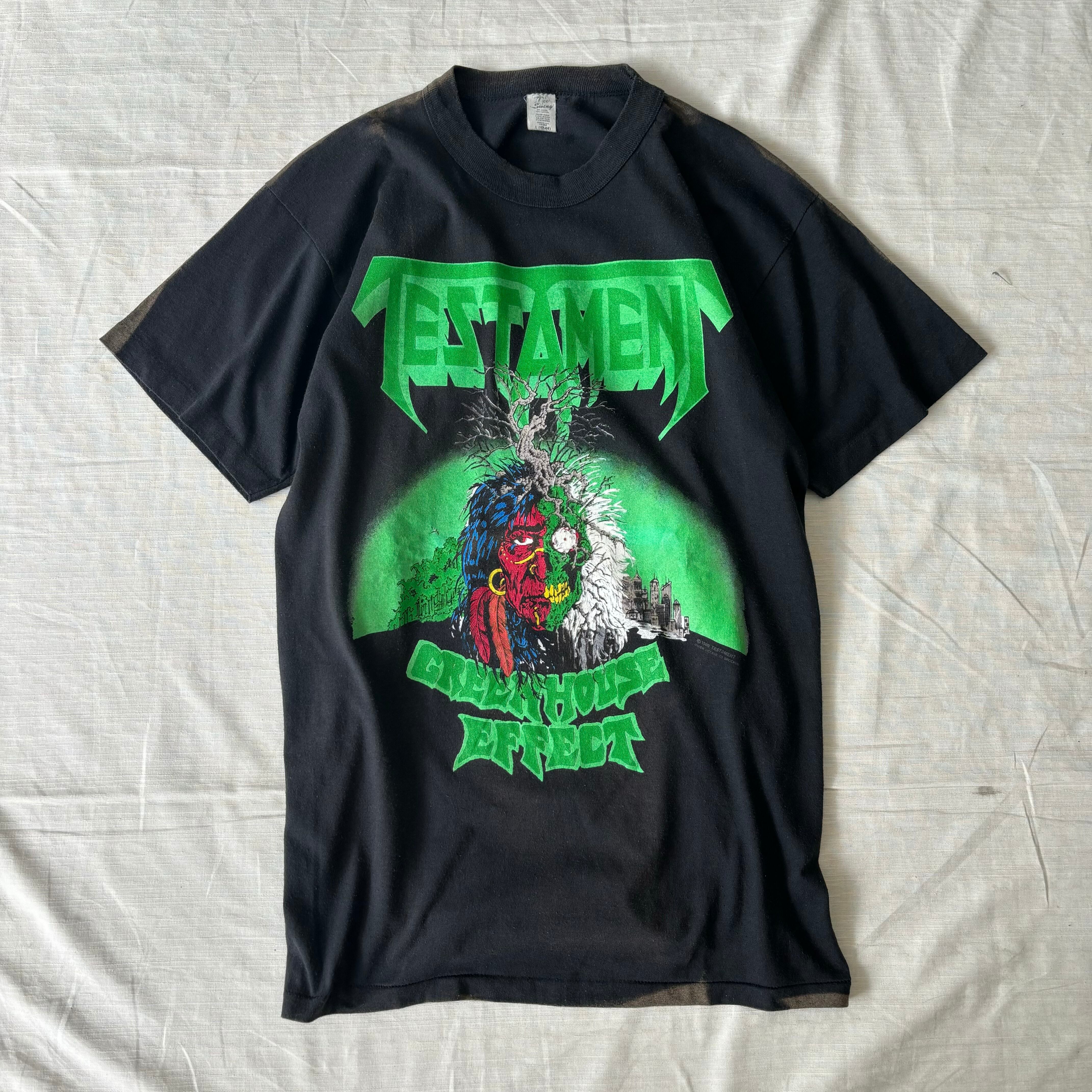 1990 TESTAMENT テスタメント SOULS OF BLACK ヴィンテージ Tシャツ